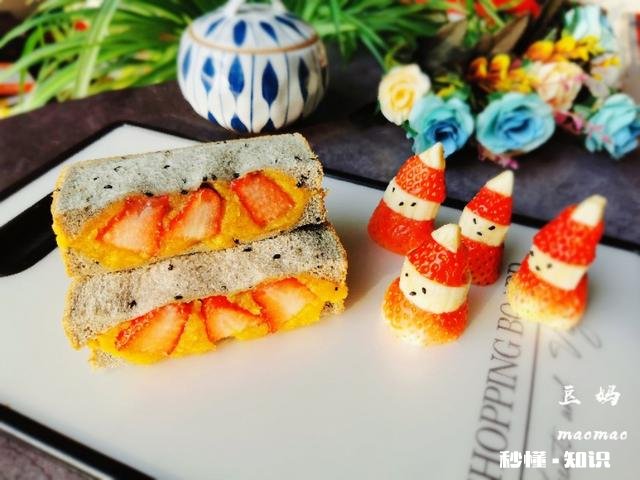 如何用面包做出一份创意早餐