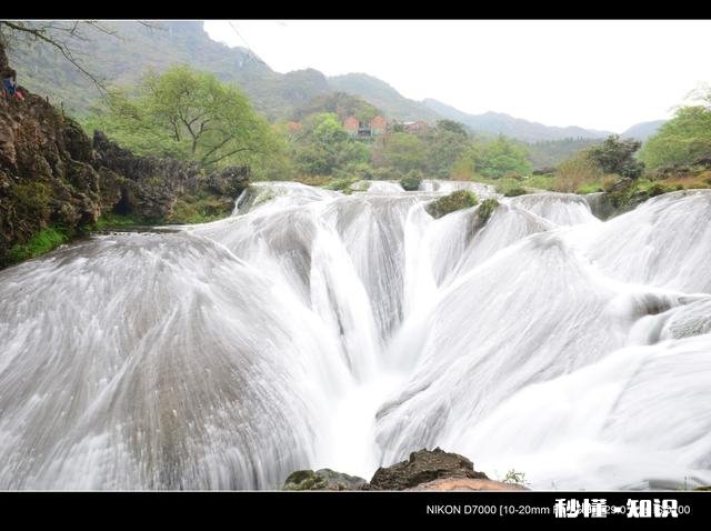 怎样拍摄出流水的动感