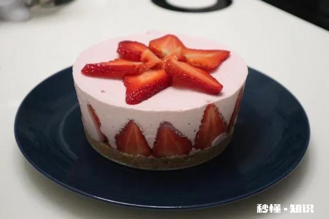 草莓芝士蛋糕做起来是不是很复杂