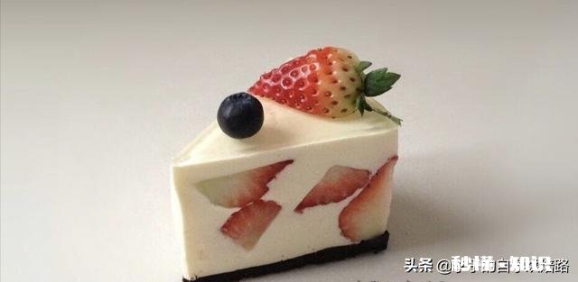 草莓芝士蛋糕做起来是不是很复杂