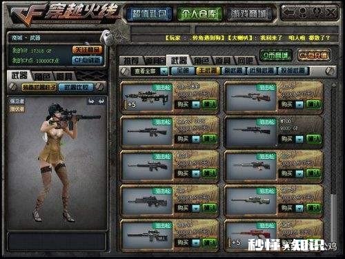 非英雄级 在穿越火线端游中，你最喜欢哪把狙击枪为什么