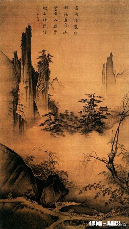 如何体现国画艺术作品的古雅秀润