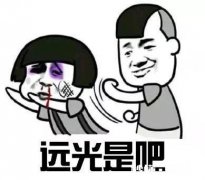 晚上行车如何让远光狗不敢造次