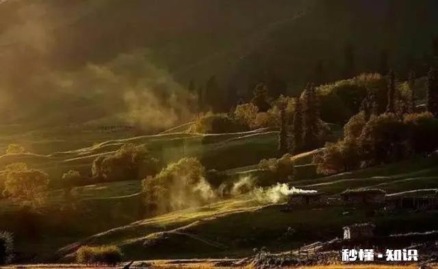 在农村怎样拍摄炊烟袅袅,百鸟归巢美丽意境