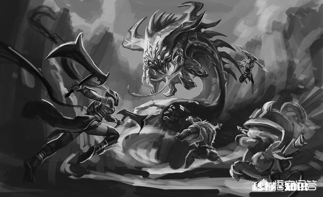 为什么LOL有人打大龙不走位躲大龙的技能