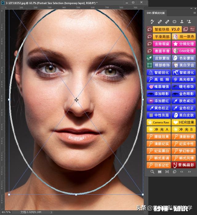 你觉得，人像摄影，后期磨皮应该磨到什么程度为什么呢