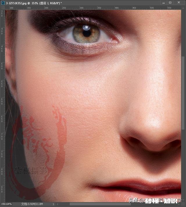 你觉得，人像摄影，后期磨皮应该磨到什么程度为什么呢