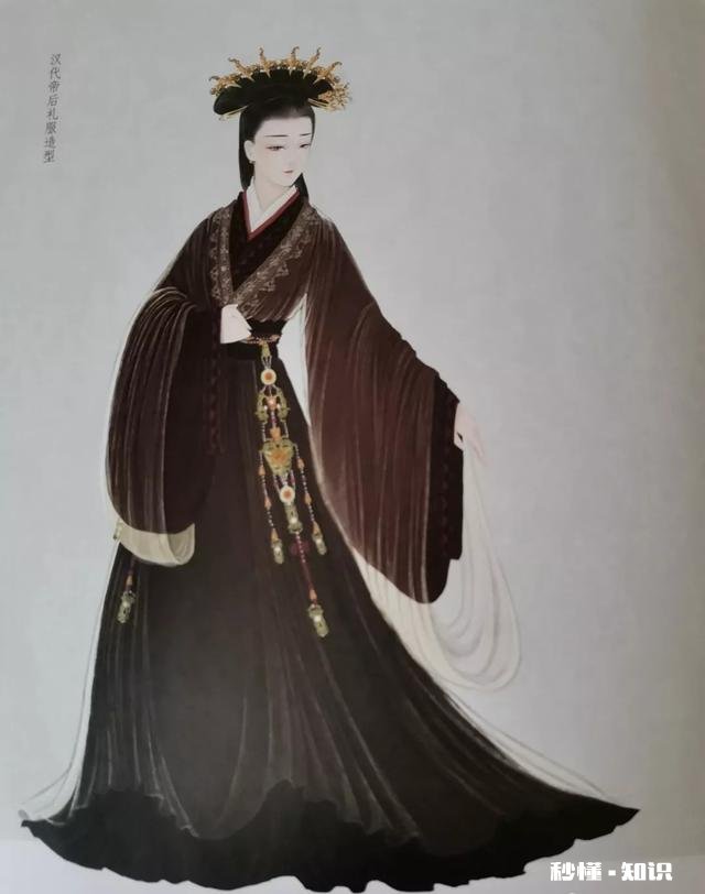 汉朝服饰为何都是偏黑红色的，看起来感觉比较阴森