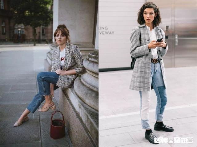 女生在秋季可以选择哪些款式的小西装外套有哪些时尚好穿的搭配参考