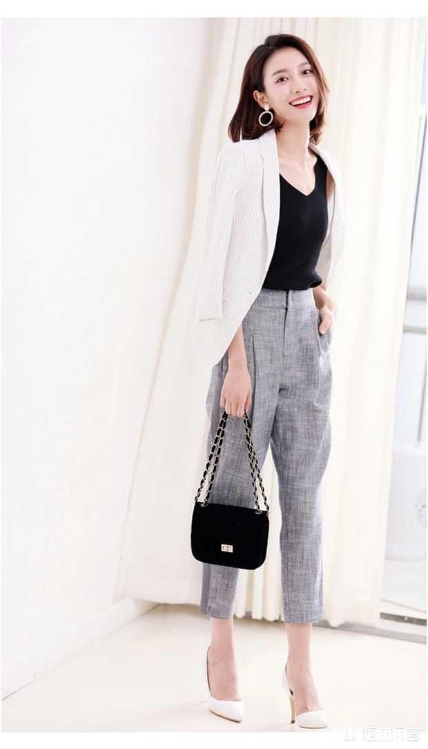 女生在秋季可以选择哪些款式的小西装外套有哪些时尚好穿的搭配参考