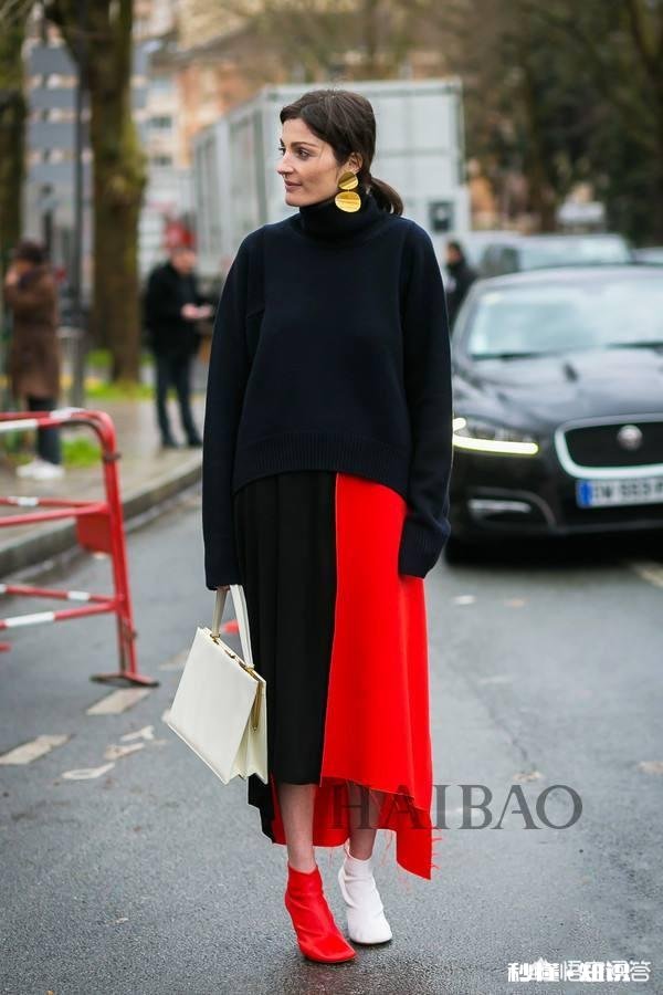 春季针织衫如何搭配的更干净