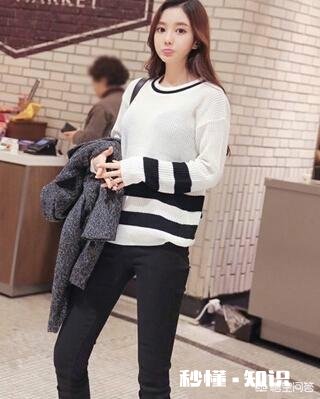 春季针织衫如何搭配的更干净
