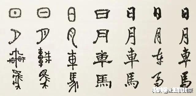 为什么写铁线篆不是按照笔顺写的