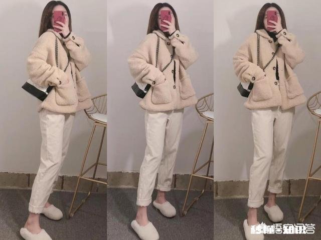 羊羔绒外套如何搭配保暖又有型