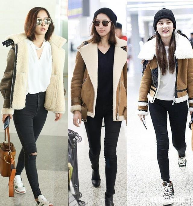 羊羔绒外套如何搭配保暖又有型