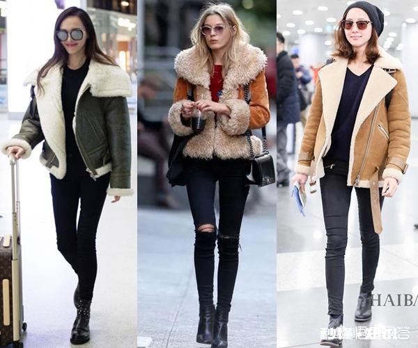 羊羔绒外套如何搭配保暖又有型