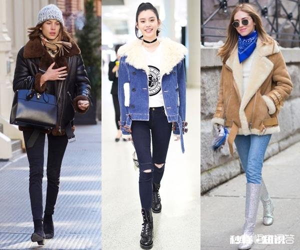 羊羔绒外套如何搭配保暖又有型
