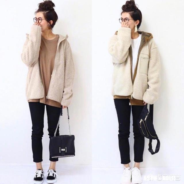 羊羔绒外套如何搭配保暖又有型