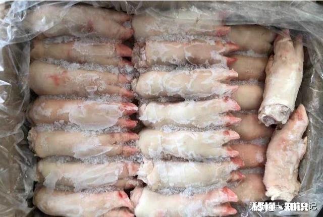 冷冻后如何区分进口猪蹄与国产猪蹄