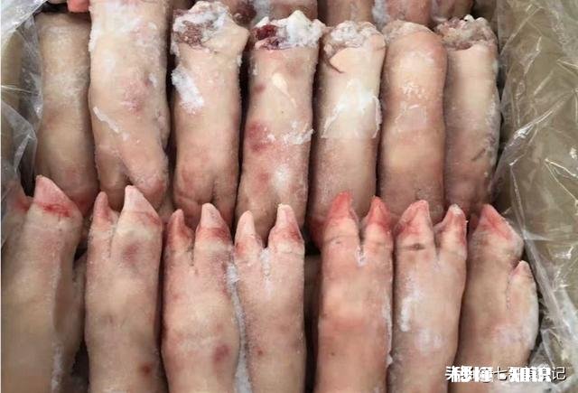 冷冻后如何区分进口猪蹄与国产猪蹄