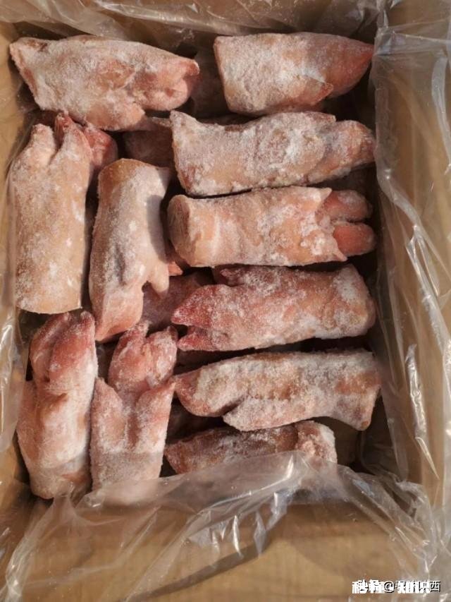 冷冻后如何区分进口猪蹄与国产猪蹄