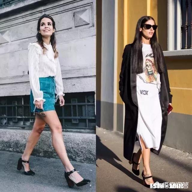 黑色玛丽珍鞋搭什么衣服裤子裙子