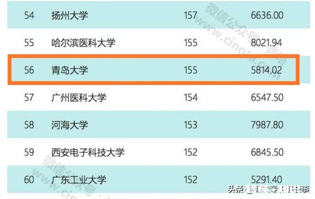 青岛大学有哪些优势学科?多少分考得上