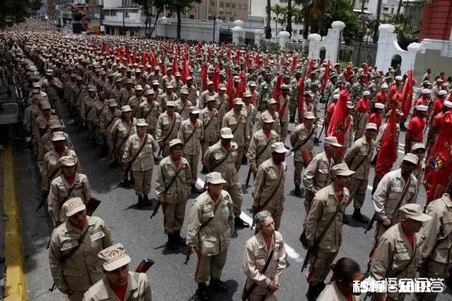 委内瑞拉小股军队叛变，被政府给镇压下去了，美国表示随时表示干预，各位怎么看