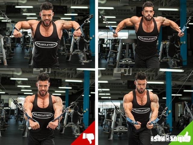 龙门架夹胸有哪些动作，具体练胸哪个位置