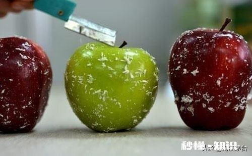 普通苹果上打蜡了吗吃的时候要注意什么