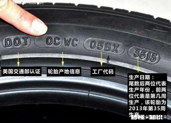 如何自己识别轮胎生产日期看完你就知道了