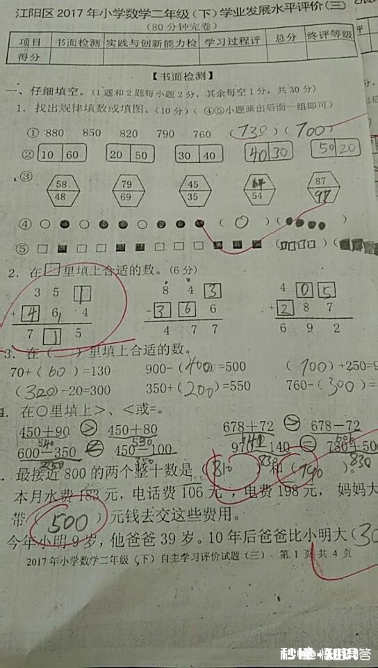 当你期中考试不理想，成绩下降得很厉害时，你会怎样想