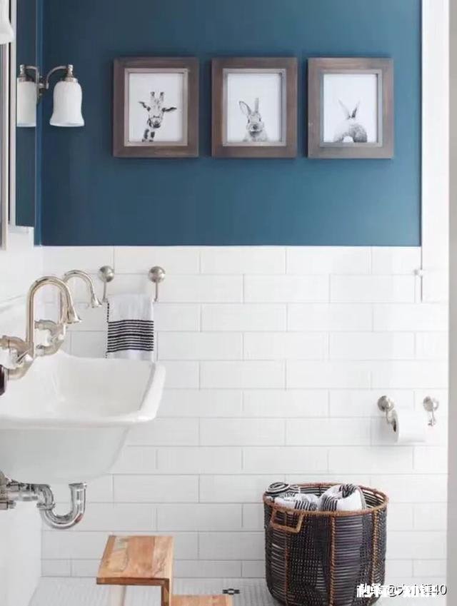 卫生间干区半高墙砖怎么收口