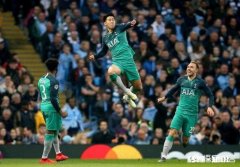 孙兴慜双响！热刺4-4曼城，因客场进球优势杀进欧冠四强，凯恩真的限制了孙兴慜吗