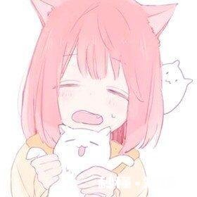 求这样的粉色动漫头像是粉色动漫头像都行