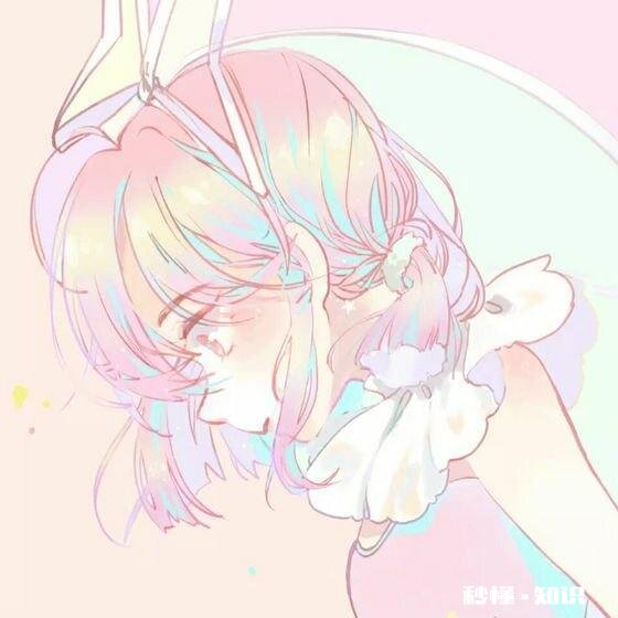 求这样的粉色动漫头像是粉色动漫头像都行