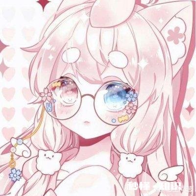 求这样的粉色动漫头像是粉色动漫头像都行