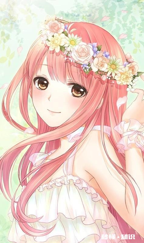 求这样的粉色动漫头像是粉色动漫头像都行