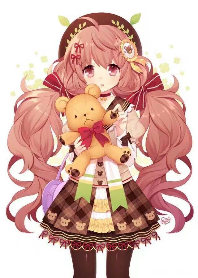 求这样的粉色动漫头像是粉色动漫头像都行