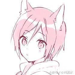求这样的粉色动漫头像是粉色动漫头像都行