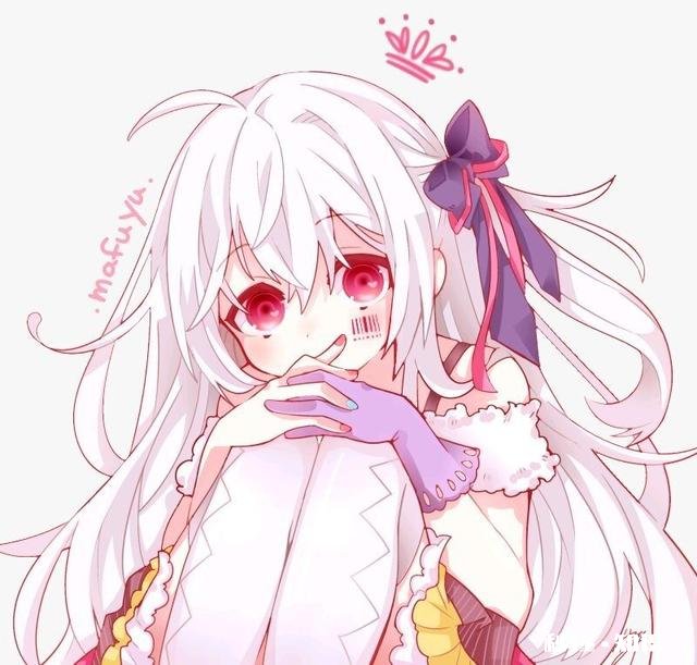 求这样的粉色动漫头像是粉色动漫头像都行