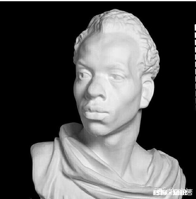 有黑种人的石膏像吗