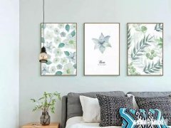 客厅挂画颜色怎么选择