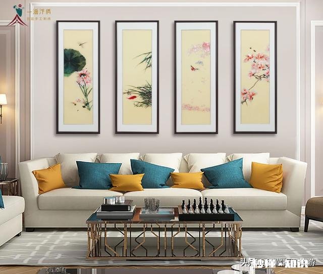 客厅挂画颜色怎么选择