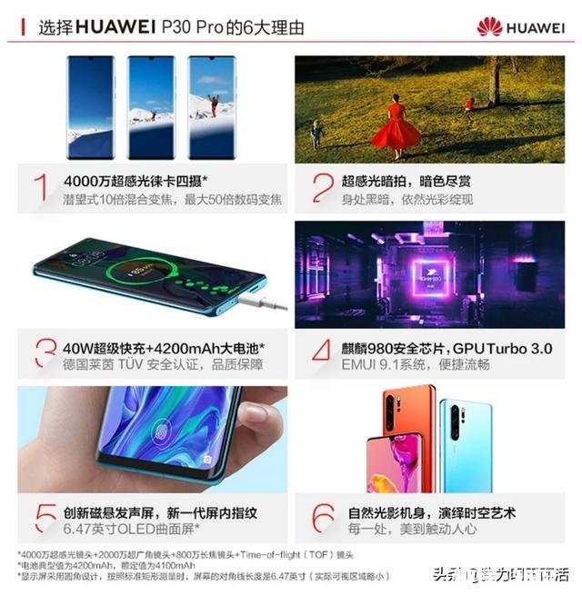 想换一部手机看中了华为P30，这手机怎么样