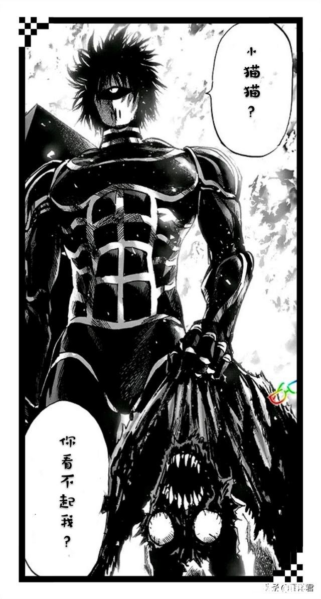 《一拳超人》中,因小猫咪看不起,驱动骑士化身变形金刚把龙级怪人喵嗯一顿暴揍!这是怎么回事