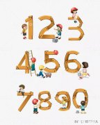 3岁半的小孩正常会写阿拉伯数字了吗