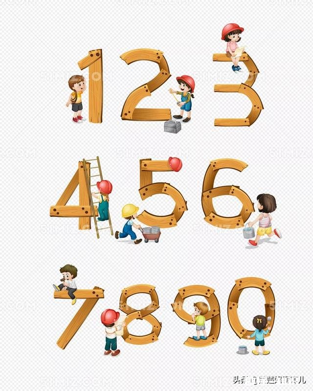 3岁半的小孩正常会写阿拉伯数字了吗