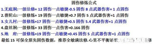 梦幻西游：为什么普陀的固伤系数最高，五开却都选择女儿村无底洞呢