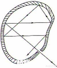 真空密闭的房间内壁都是反光镜，里面装个灯泡，点亮灯泡再灭掉，房间内会立马黑掉吗